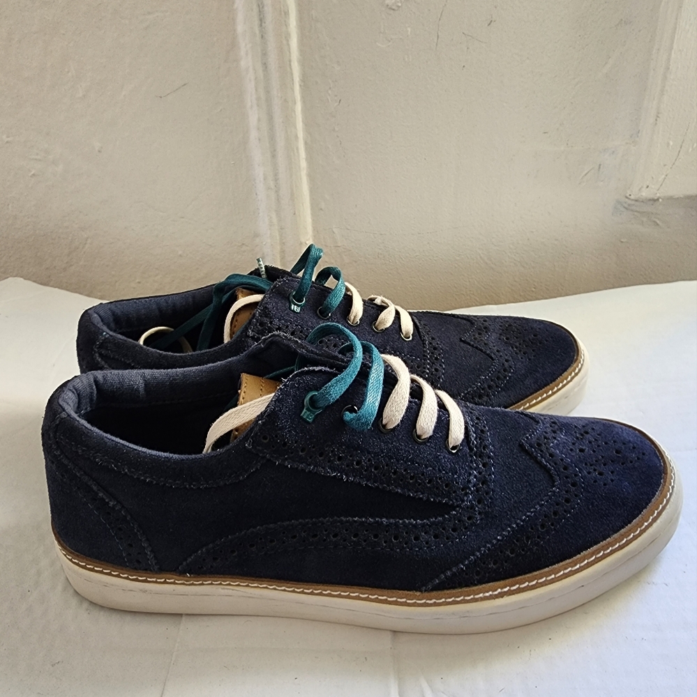 Ted Baker men's blue seede shoes. - Picture 7 of 8